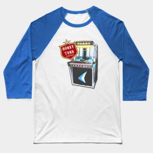 Honkytonk Jukebox vintage jukebox Baseball T-Shirt